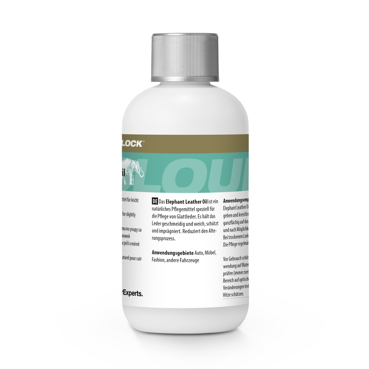 COLOURLOCK "Elephant Leather Oil" Natürliches Pflegemittel für leicht verhärtetes Leder