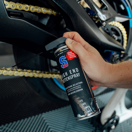"S100" High End Kettenspray für Motorrad