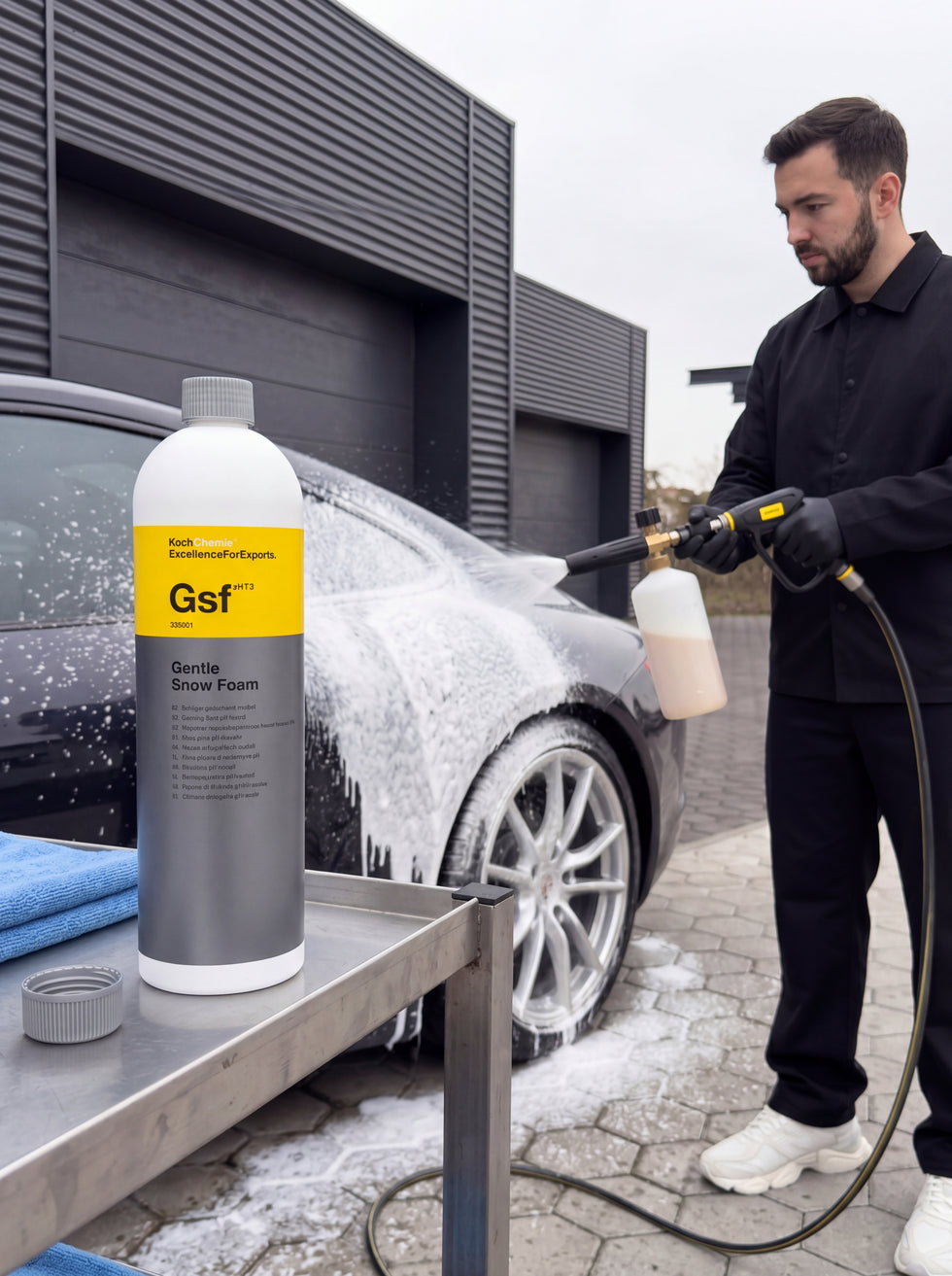 Detailing1 Hero: Snow Foam — Vorwäsche zur Pollenzeit (Mobile)