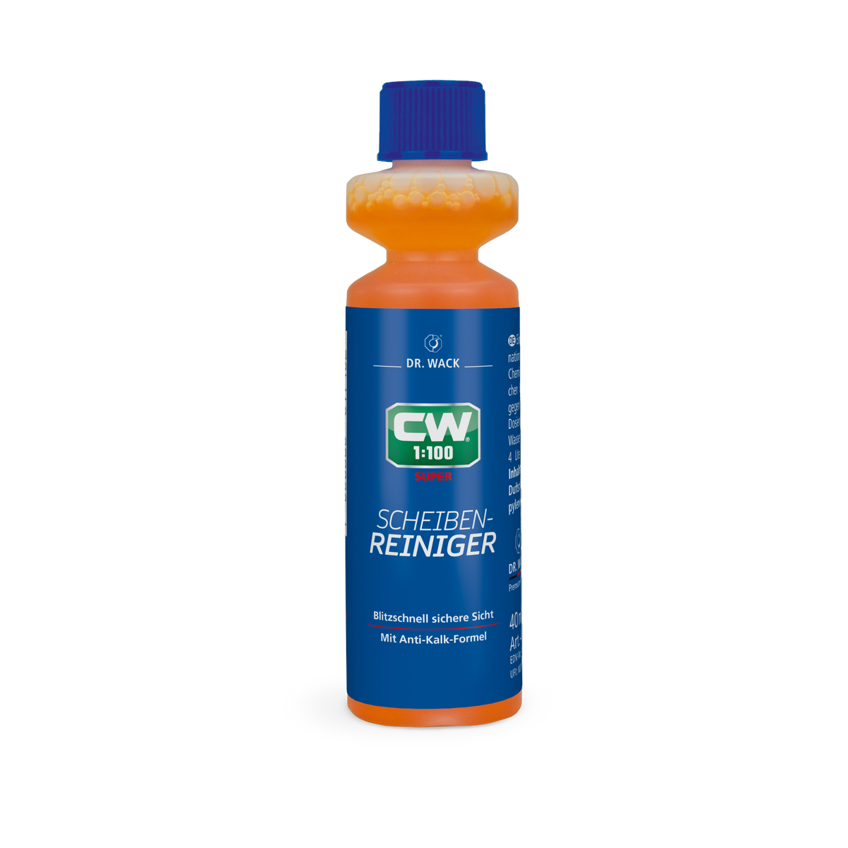 CW1:100 "Super" Scheibenreiniger Konzentrat — Dr. Wack 40 ml