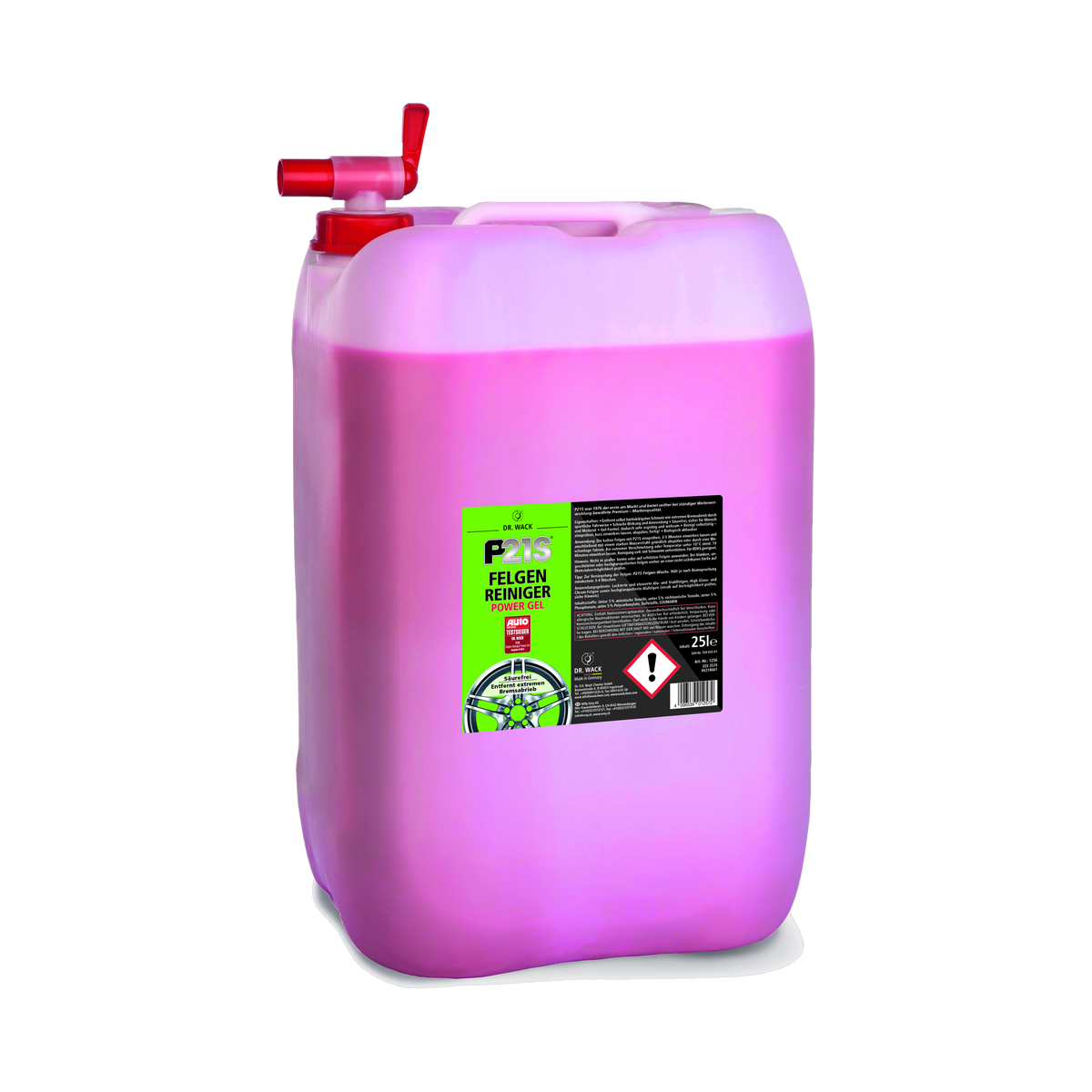 Dr. Wack P21S "POWER GEL" — Felgenreiniger 25 Liter