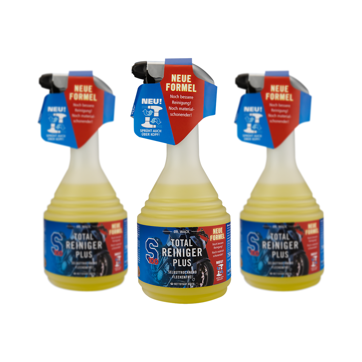 "S100" Total Reiniger Plus Reiniger für Motorrad