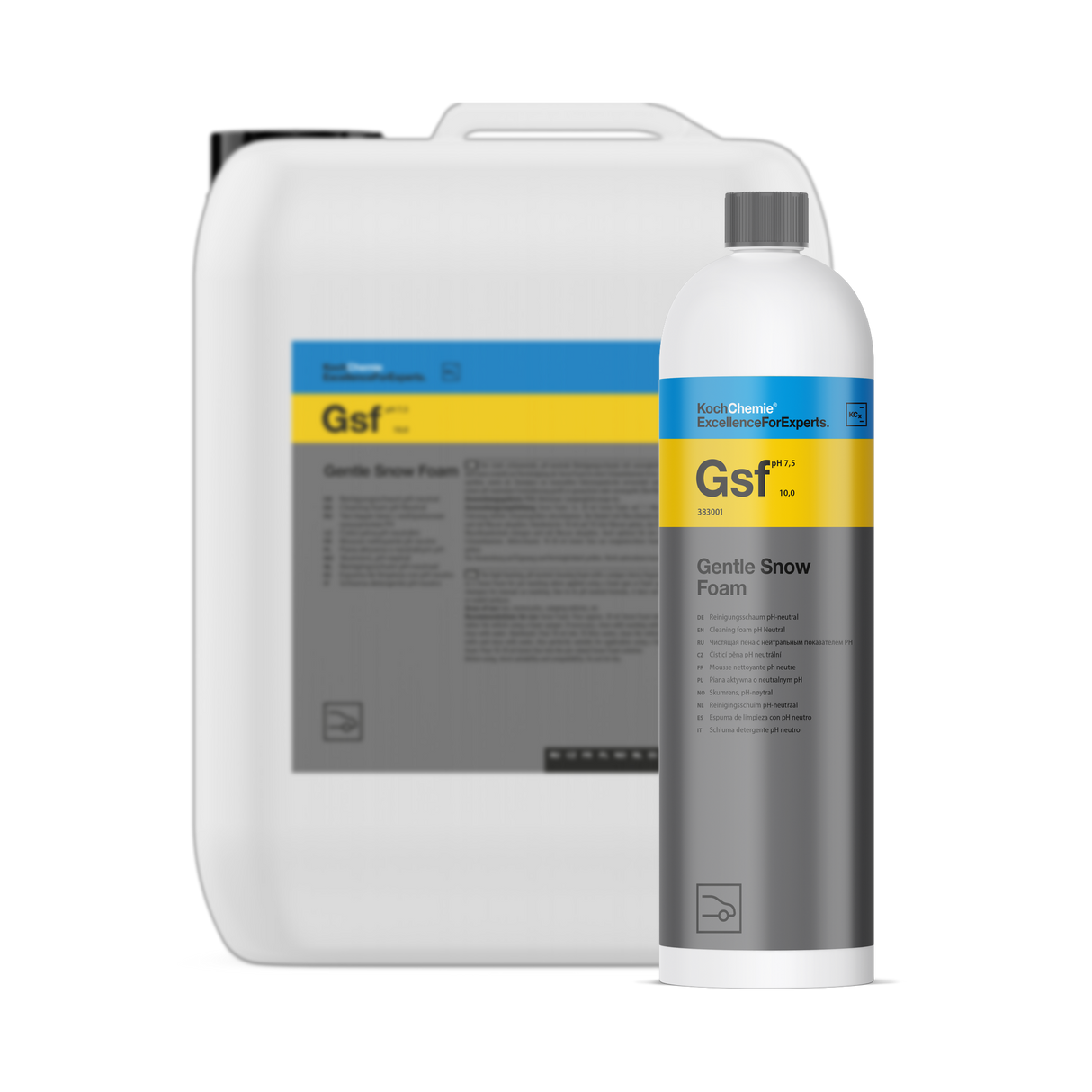 Gentle Snow Foam "Gsf" mousse de prélavage