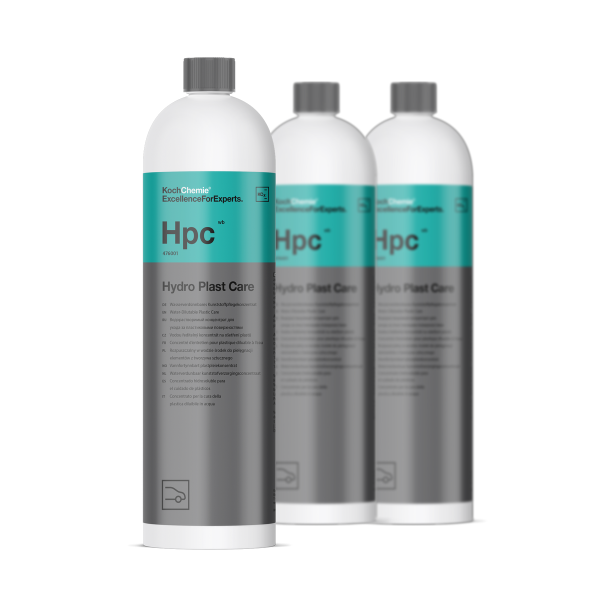 Hydro Plast Care "Hpc" Concentré d'entretien plastique (Diluable à l'eau)