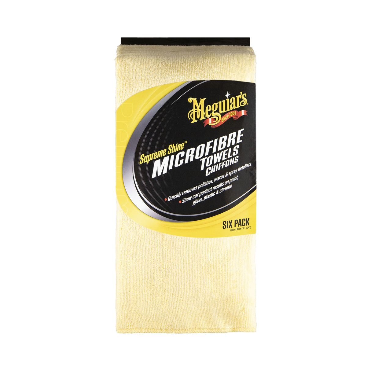Meguiars SUPREME Shine Microfiber Towel Mikrofasertuch 6er Pack