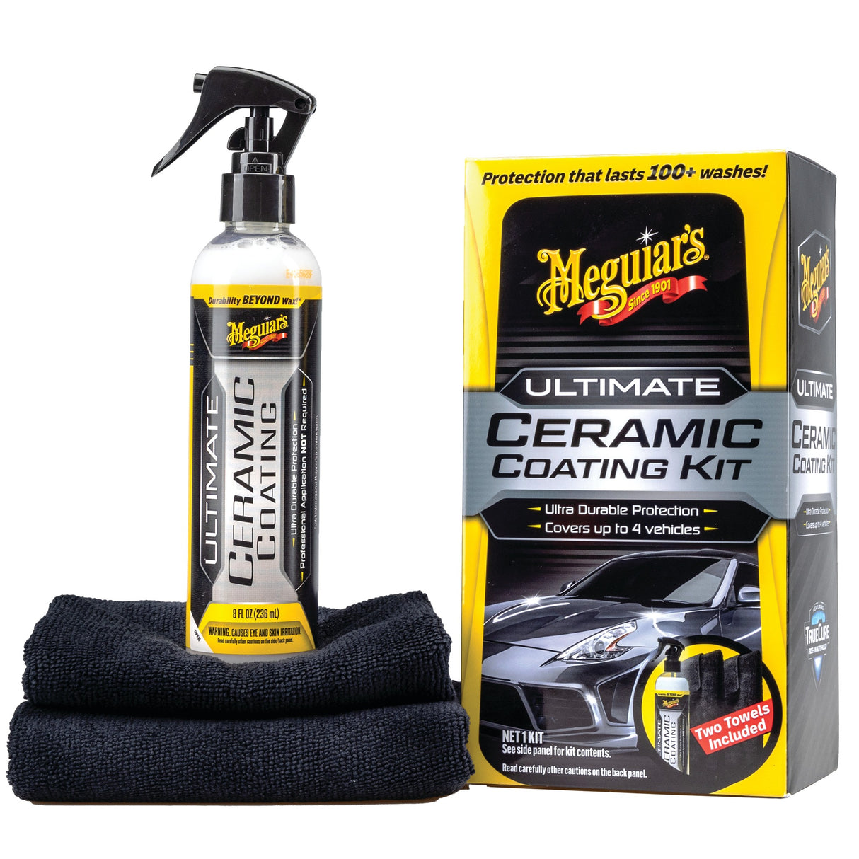 Meguiars ULTIMATE Ceramic Coating Kit Keramikversiegelung 1 Set