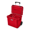 YETI Roadie® 60 Kühlbox auf Rädern Rescue Red