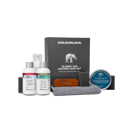 COLOURLOCK "Classic Car Leather Care" Set (Pflegeset für strapaziertes Oldtimer-Leder)