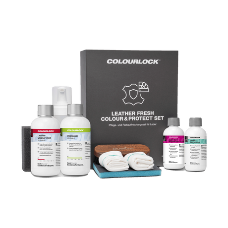 COLOURLOCK "Leather Care Sets" (Maserati) — Pflege & Reparatur Sets für Maserati — Colour & Protect Set