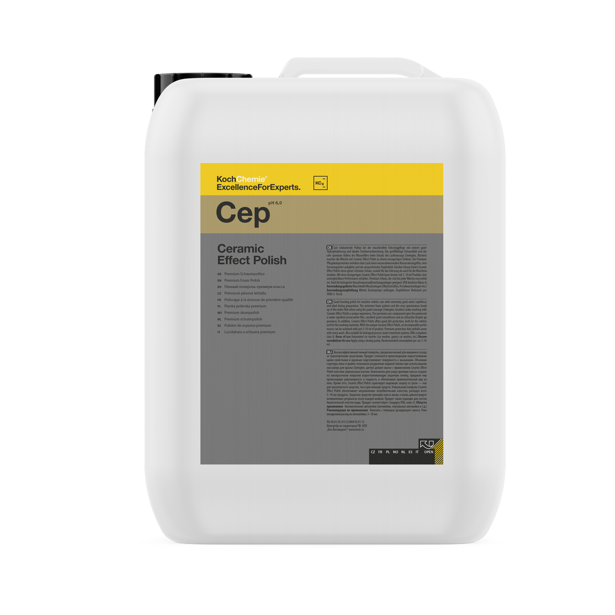 Ceramic Effect Polish "Cep" Polish mousse