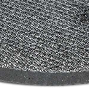 Oberflächenstruktur der Unterseite des COLOURLOCK "Polishing Pad Holder" Polierpad-Halters