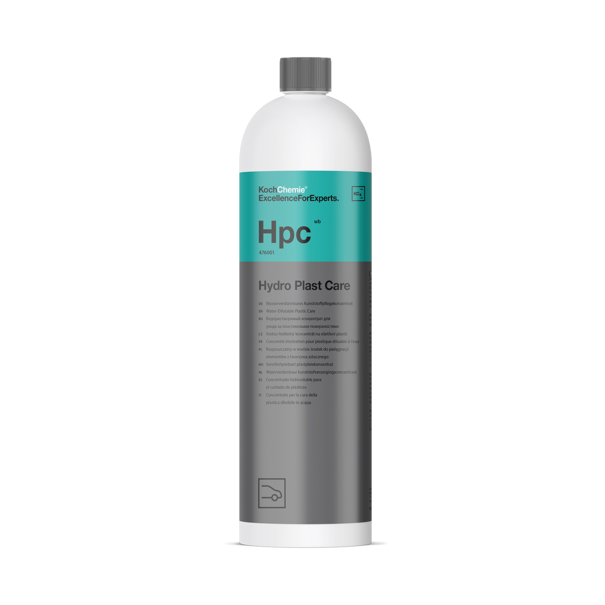 Hydro Plast Care "Hpc" Concentré d'entretien plastique (Diluable à l'eau)