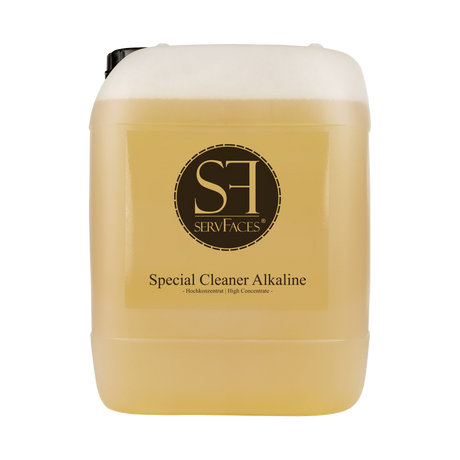 servFaces Special Cleaner "Alkaline" (High-Concentrate) — Detergente alcalino 10 litri