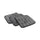 The Rag Company The Gauntlet 900GSM Mikrofaser-Trockentuch Grau 30x30cm