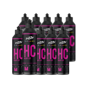 ZviZZer HC 4000 "Heavy Cut" (Rot) — Schleifpolitur 250 ml / 10er-Set