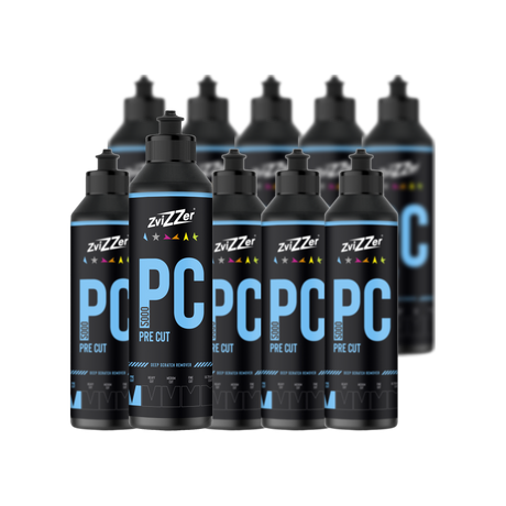 ZviZZer PC 5000 "Pre Cut" (Blau) — Schleifpolitur 250 ml / 10er-Set